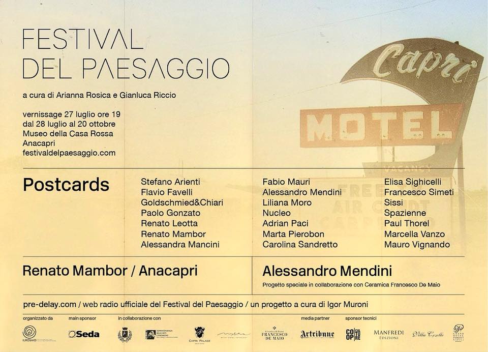 Postcards - Festival del Paesaggio 3° edizione - Capri